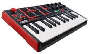 Akai Professional MPK Mini MKII | 25-Key Ultra-Portable USB MIDI Drum Pad & Keyboard Controller