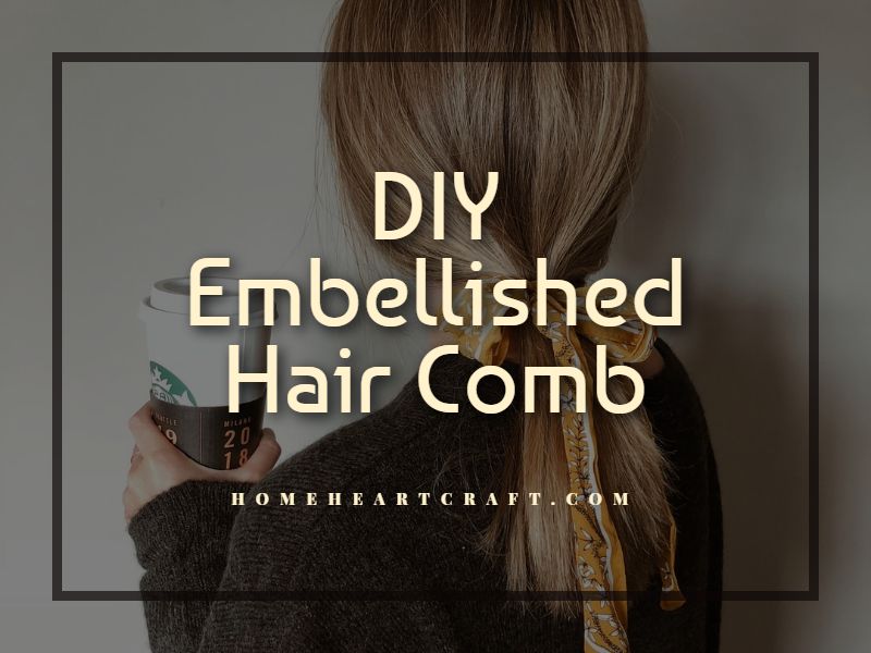 Embellished Hair Comb