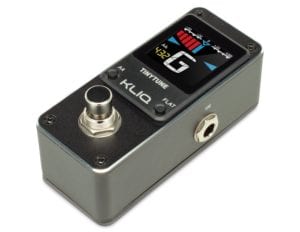 KLIQ TinyTune Tuner Pedal for Guitar and Bass