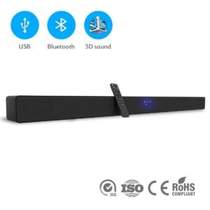 [NEW 2018] Wireless Sound Bar for TV with Bluetooth