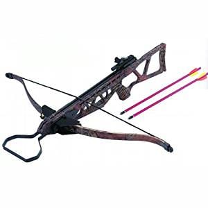 Wizard Archery 130 lbs Foldable Hunting Crossbow Package with 7 x 14'' Aluminum Arrows and 4 x 20 Scope