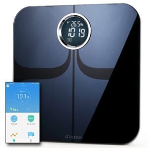 Yunmai Premium Smart Scale - Body Fat Scale with new FREE APP & Body Composition Monitor with Extra Large Display
