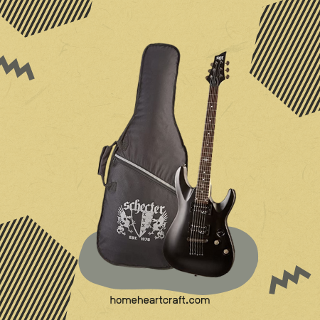 C-1 SGR by Schecter Beginner Electric Guitar – Midnight Satin Black (Amazon Exclusive)