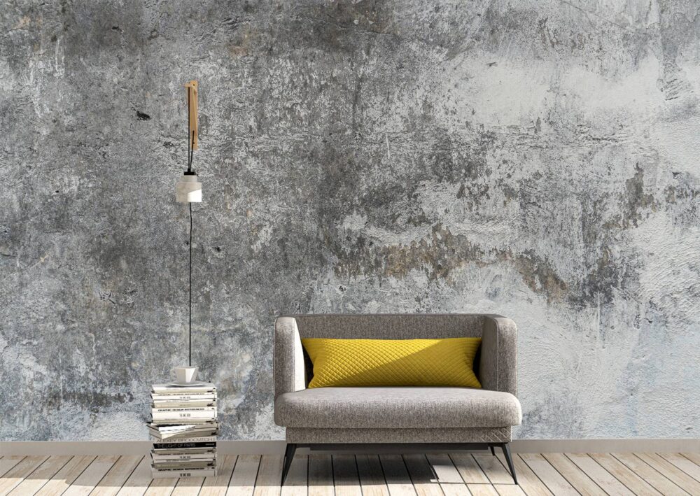 How to Achieve a Concrete Wall Effect in a Flat