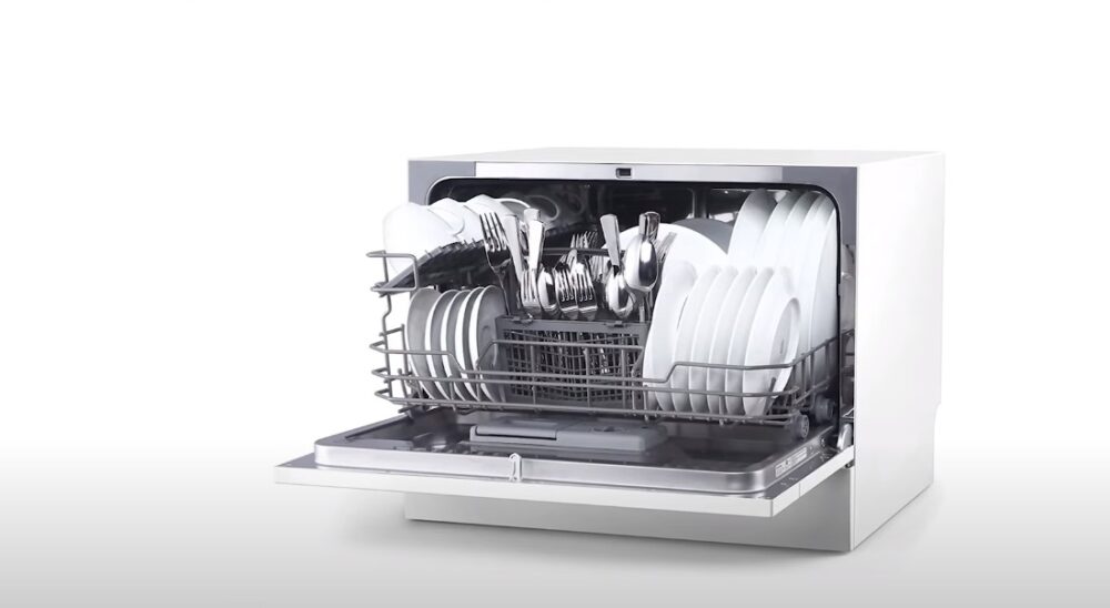 white Benchtop Dishwashers